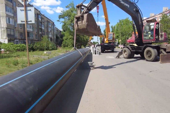 В Молодогвардейске на 70% закончили восстановление аварийного водовода