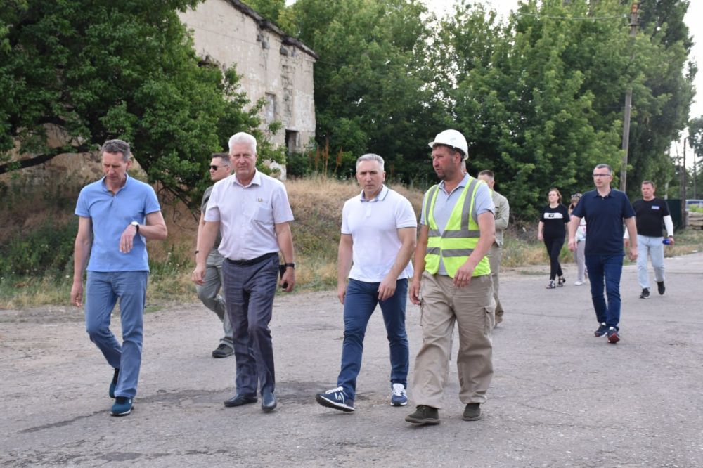 Сергей Козенко: 30 июня город Краснодон с рабочим визитом посетил губернатор региона-шефа Тюменской области Александр Моор