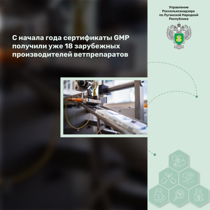� ������ ���� ����������� GMP �������� ��� 18 ���������� �������������� �������������