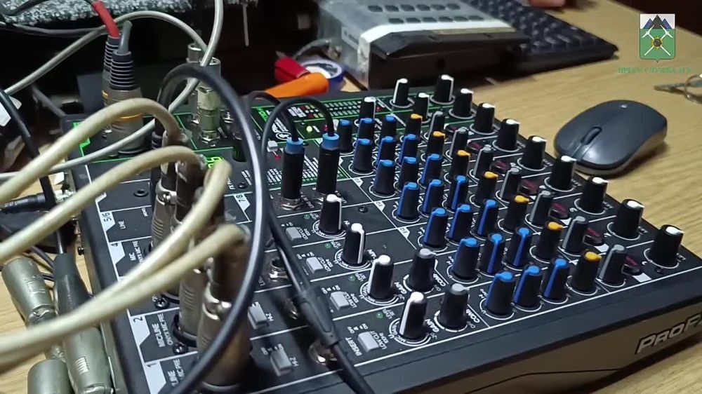 Евгений Морозов: Брянковский Дворец культуры имени Октябрьской Революции по линии Министерства культуры Российской Федерации, при поддержке Министерства культуры ЛНР, получил новый комплект звукового оборудования