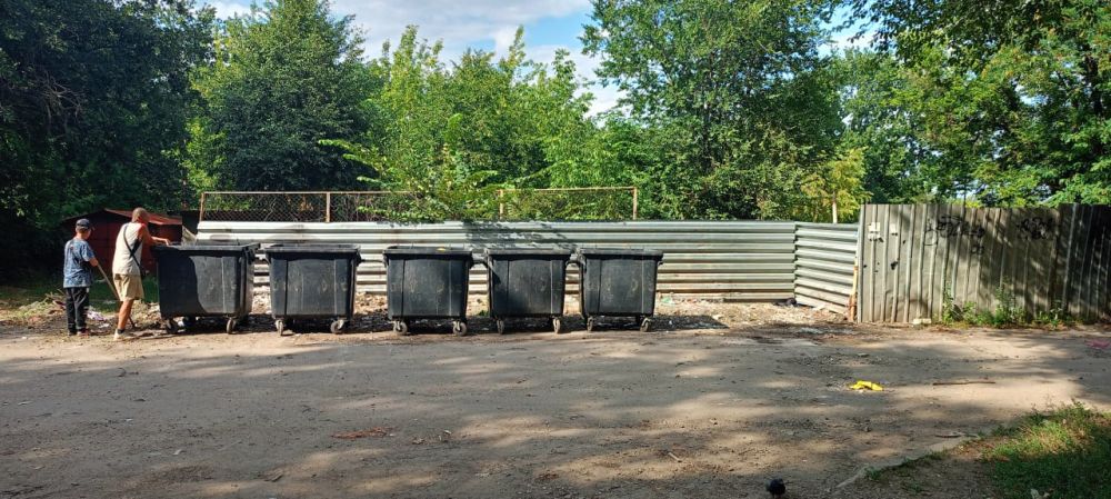 Ликвидация стихийных свалок в городе Молодогвардейске