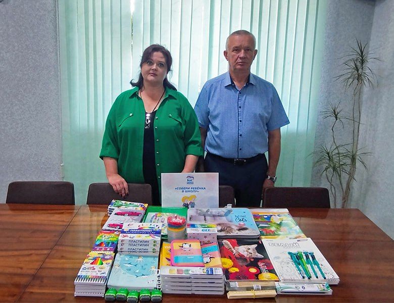 Акция «Собери ребенка в школу» набирает обороты