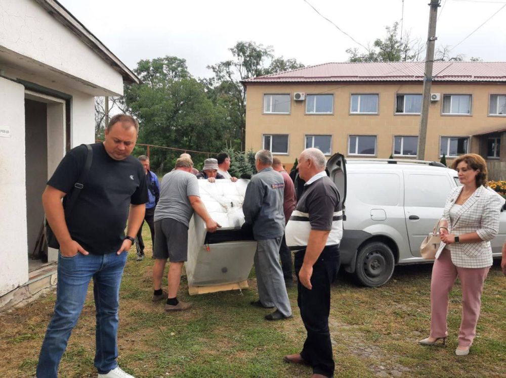 В Троицкий округ ЛНР передали газовый котел