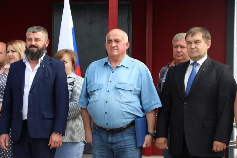 Андрей Сопельник принял участие в открытии ФАПа в Новострельцовке