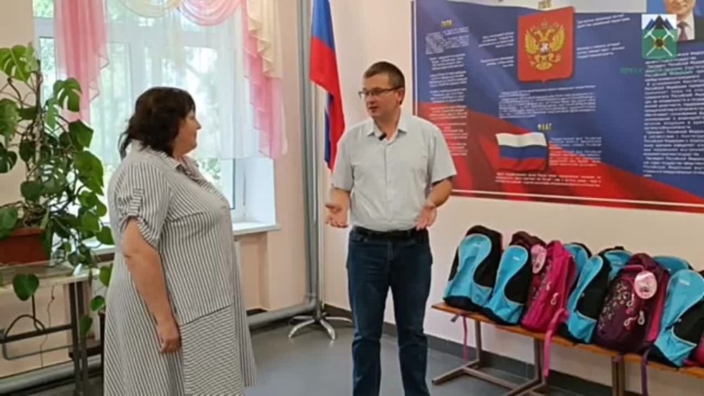 Евгений Морозов: Школы Брянки к новому учебному году готовы!