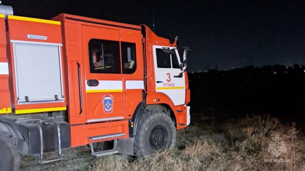 Силы 1 и 3 пожарно-спасательных частей МЧС России ликвидировали пожар в Артёмовском районе в 22:20