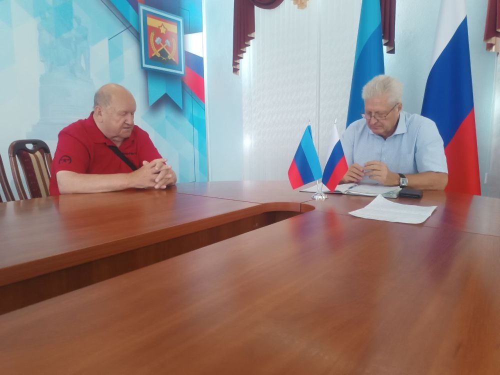 Сергей Козенко: Сегодня, согласно графику, провел личный прием граждан