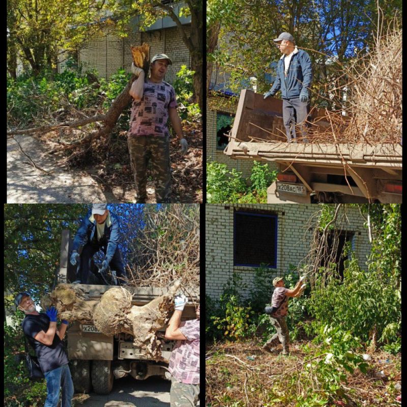 Сергей Козенко: Сотрудники Администрации провели очередной субботник!