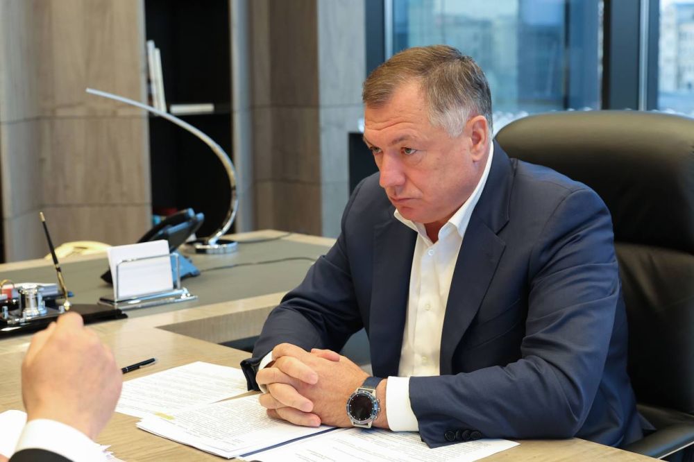 Марат Хуснуллин: Провел встречу с губернатором Ставропольского края Владимиром Владимировым