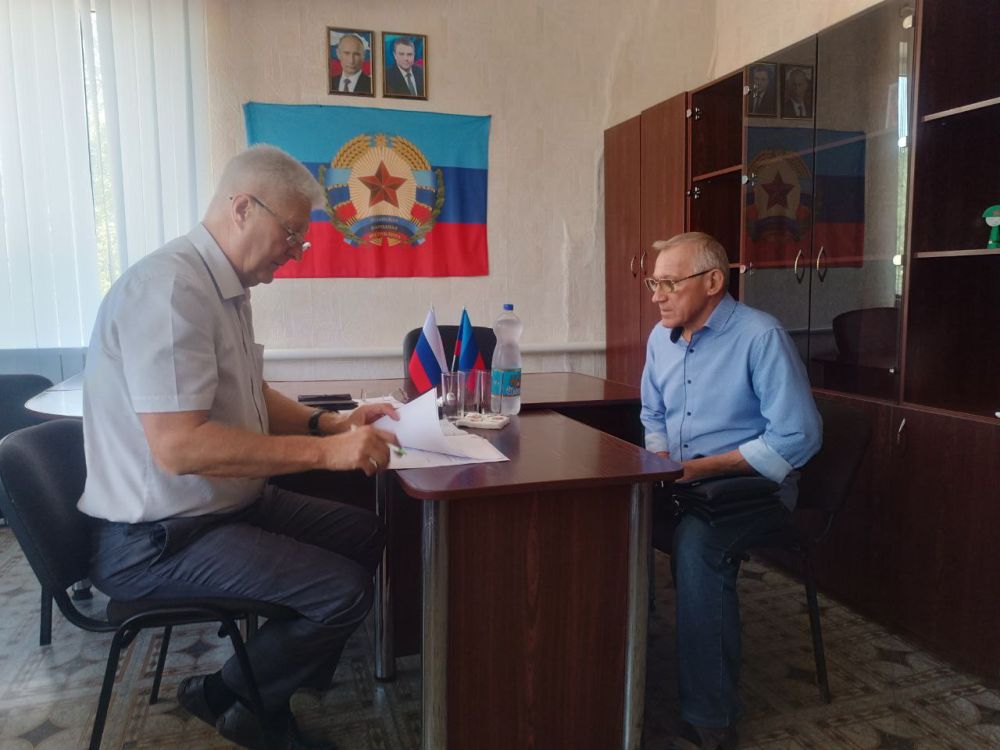 Сергей Козенко: Сегодня провёл выездной приём в селе Верхнешевыревка