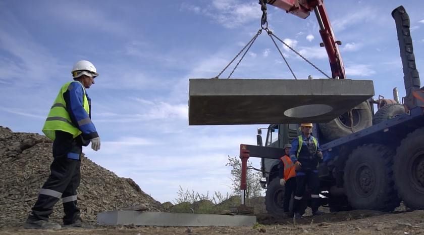 Работы по капитальному ремонту аварийного водовода, обеспечивающего водоснабжение почти 100 тыс