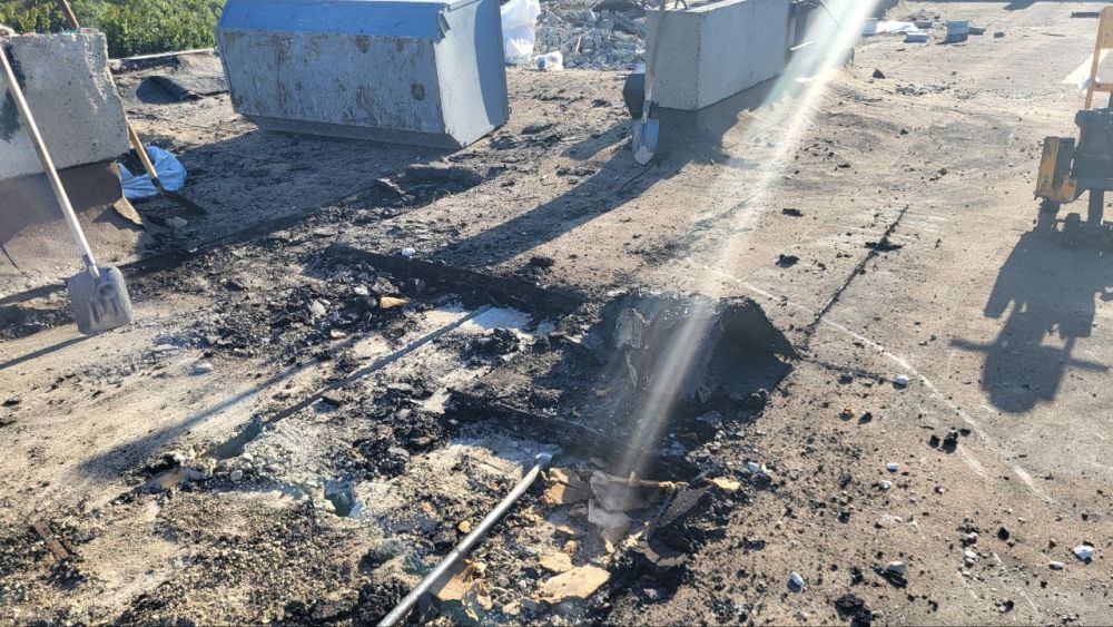 Сергей Козенко: В городе Краснодон подрядная организация ООО «Апромэнерго» приступила к выполнению ремонтных работ на мягкой...