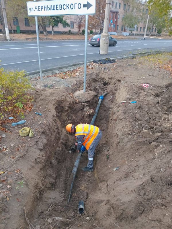 Сергей Козенко: В рамках соглашения о сотрудничестве с шефом-субъектом на территории Краснодонского муниципального округа продолжает свою деятельность аварийная бригада «Тюменьбурстрой»