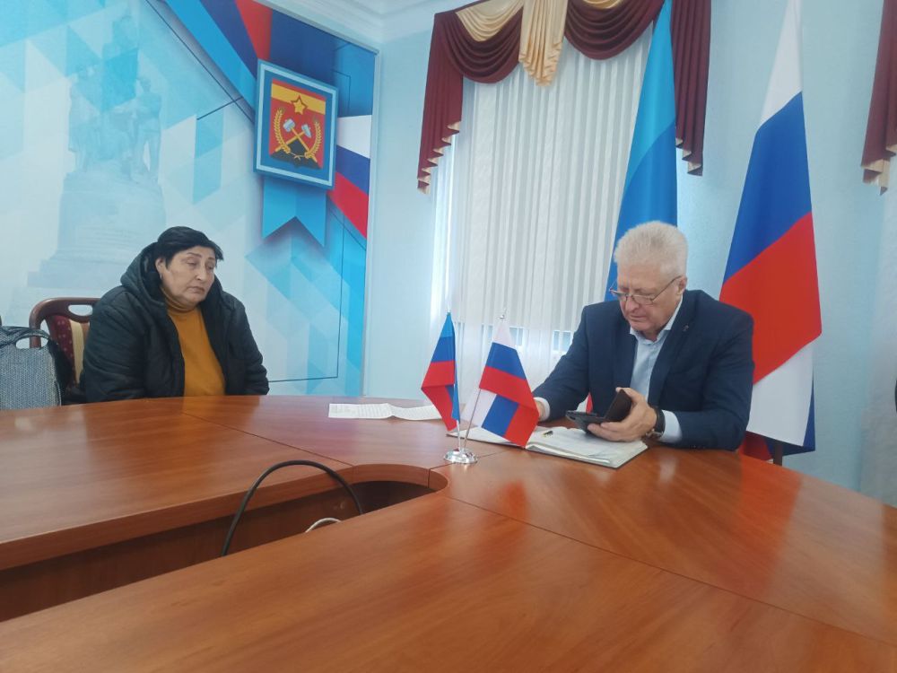 Сергей Козенко: Сегодня, согласно графику, провел личный приём граждан