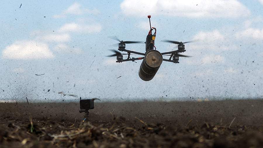 ВСУ при помощи БПЛА атаковали гражданский автомобиль в городе Приволье