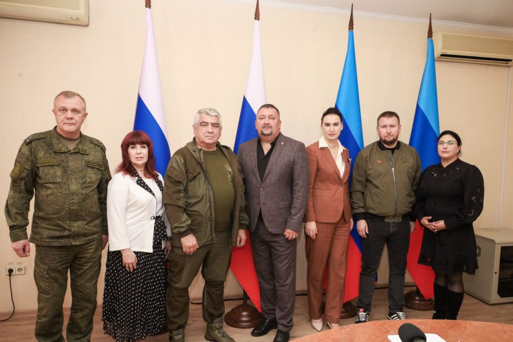 Денис Мирошниченко принял участие в учредительном собрании отделения «Боевого братства» в ЛНР