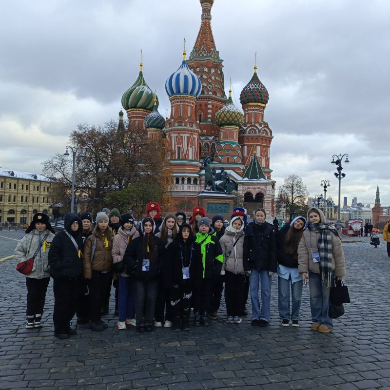 Сергей Козенко: Сегодня 19 краснодонских ребят вернулись из увлекательного путешествия в столицу нашей страны — город Москву