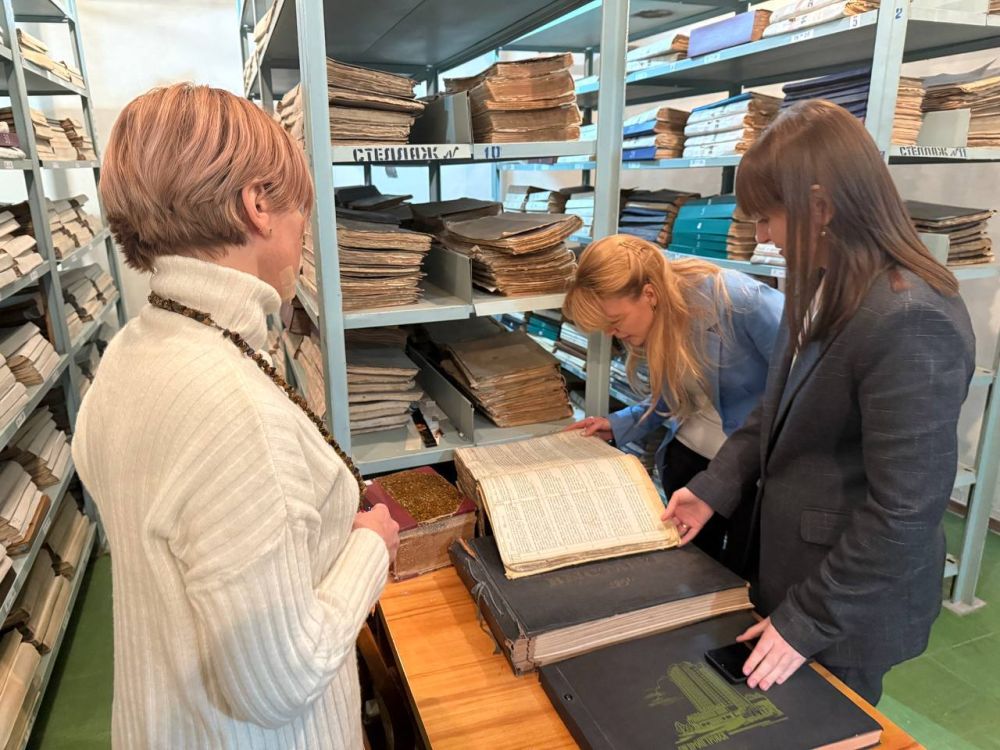 Дарья Лантратова: Настоящая сокровищница ЛНР — Архивная служба