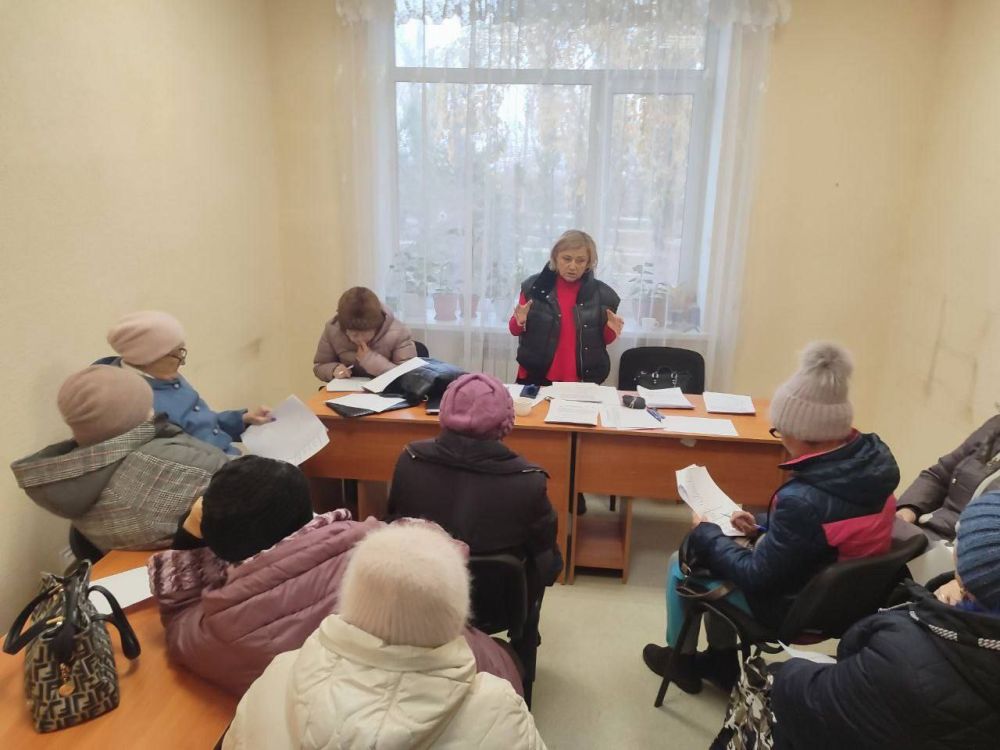 Сергей Колягин: На базе отдела по жизнеобеспечению города Золотое и близлежащих населенных пунктов была организована встреча...