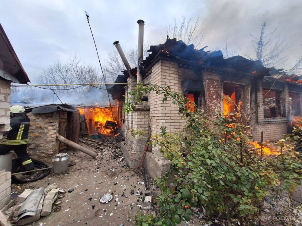 46-летний мужчина погиб на пожаре в относящемуся к Лисичанску городе Приволье - ГУ МЧС России по Республике