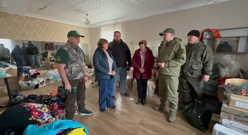 Кубанские волонтёры доставили гуманитарный груз в Новодружеск