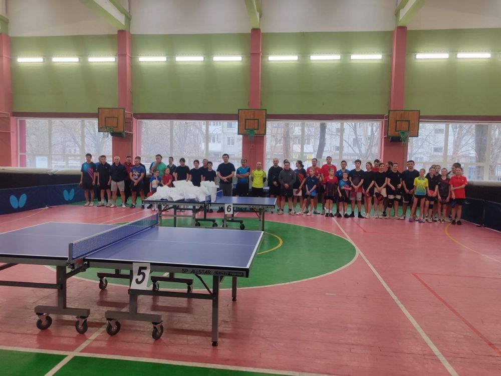 Андрей Рубанцов: Команда города Ровеньки приняла участие в Кубке «Донбасса» по настольному теннису