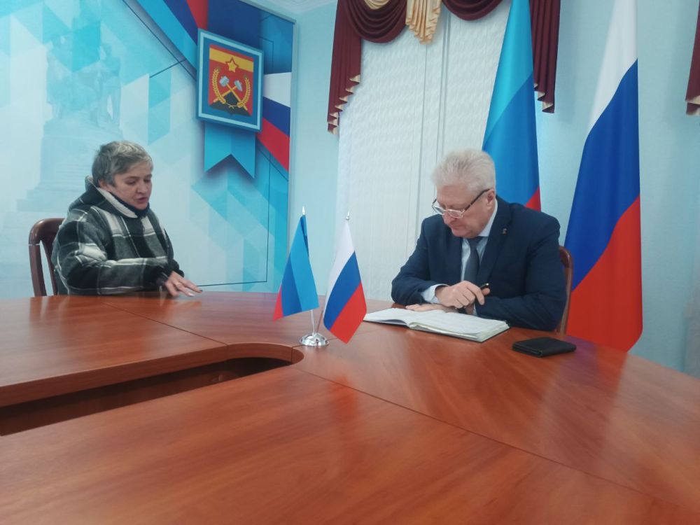 Сергей Козенко: Сегодня, в соответствии с графиком, провел личный прием граждан