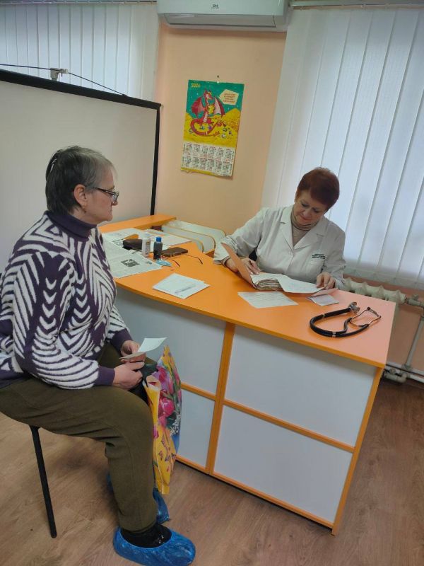 Врачи Первомайской больницы, совместно с коллегами из Калуги провели 135 осмотров жителей г.Горское