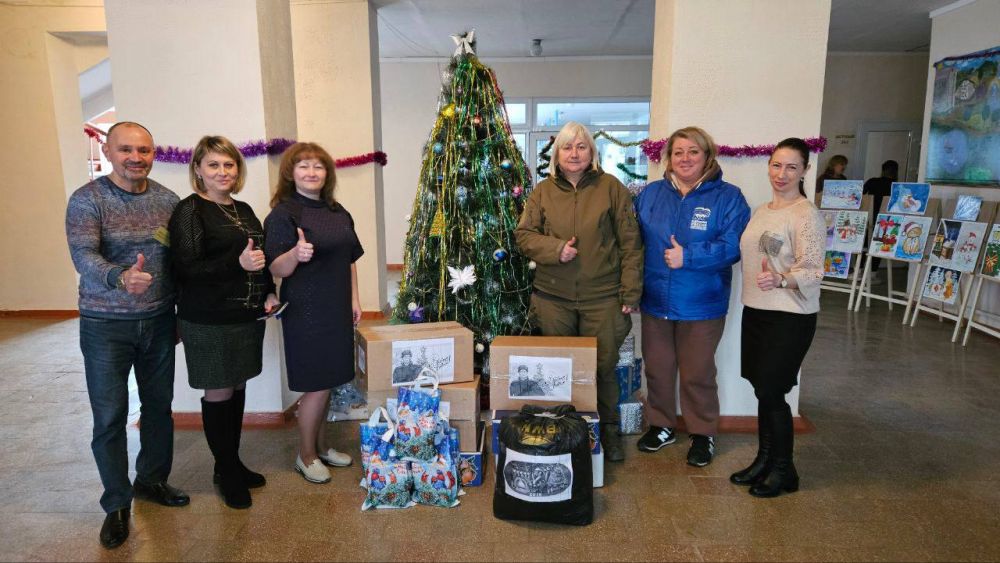 Единороссы Зимогорья передали помощь в полевой госпиталь