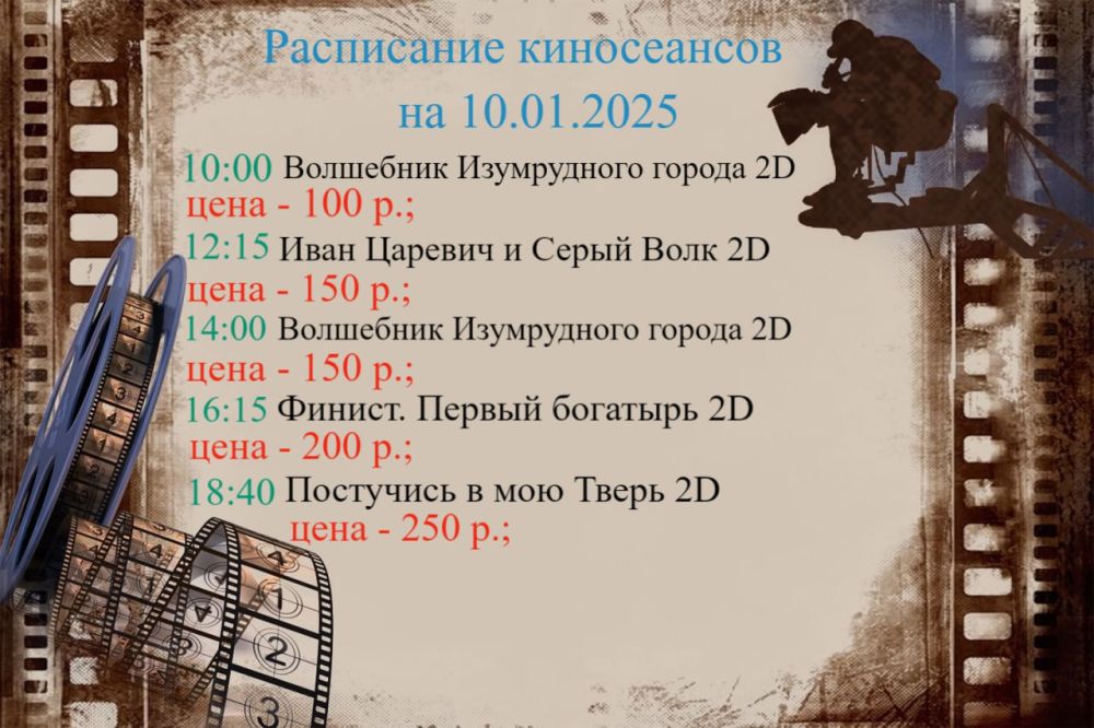 ���������� ���������� "������" �� 10.01.2025 �