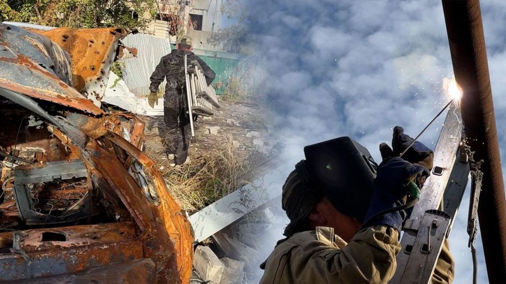 Вытащили осколок – и на работу: о коммунальщиках в прифронтовых городах России. Спецрепортаж из ЛНР