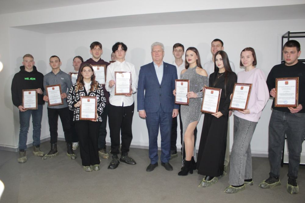 Сергей Козенко: Сегодня в стенах Краснодонского Центра молодежных инициатив «Гравитация» провел торжественный прием по случаю предстоящего Дня студента