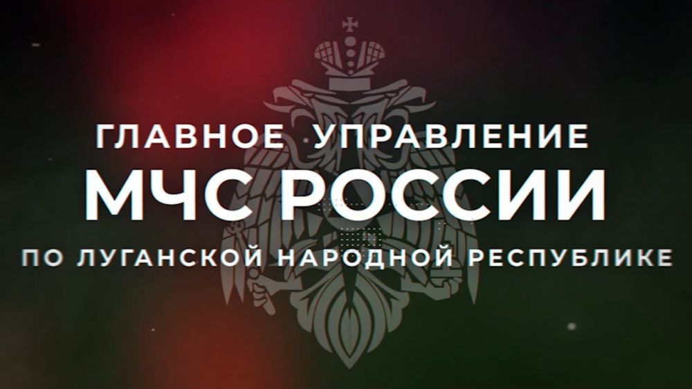 ГУ МЧС России по ЛНР | Сводка за прошедшую неделю