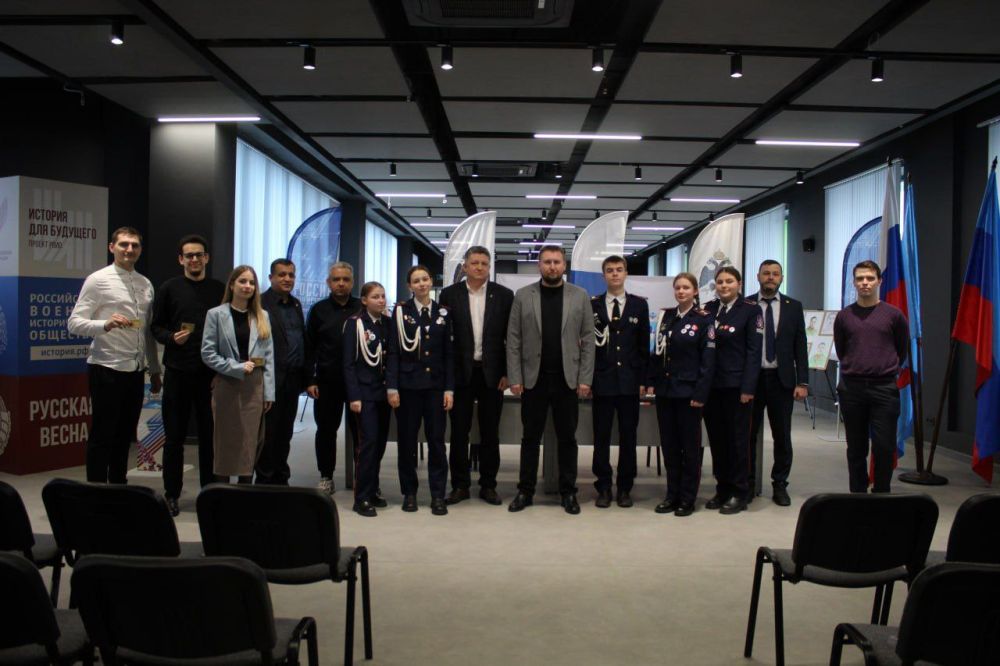 Сергей Цемкало получил членский билет Российского военно-исторического общества