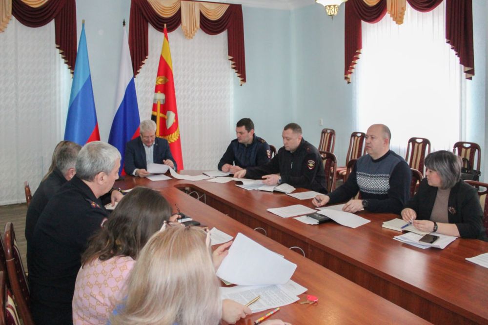 Сергей Козенко: Сегодня в Краснодоне состоялось очередное заседание комиссии по обеспечению безопасности дорожного движения при Администрации Краснодонского муниципального округа