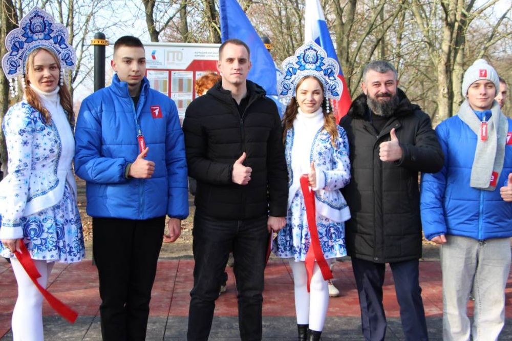 В Меловском МО состоялось торжественное открытие спортивной площадки ГТО