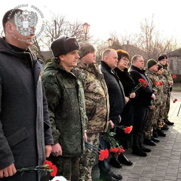 Председатель ТИК Новоайдарского района принял участие в митинге, посвященном 82-й годовщине освобождения Новоайдарского района от немецко-фашистских захватчиков