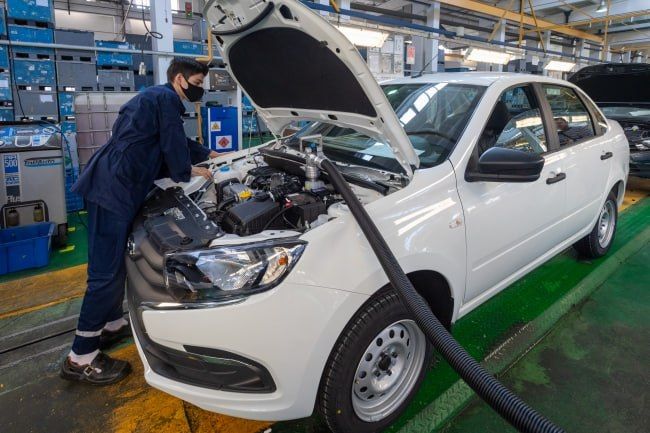 � ��������� ��� ������ � ��� ������ ������� LADA Aura