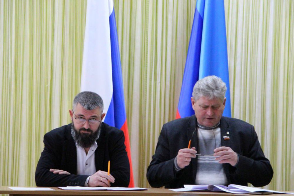 Олег Савченко: Принял участие в ХХХI заседании Совета Меловского муниципального округа Луганской Народной Республики