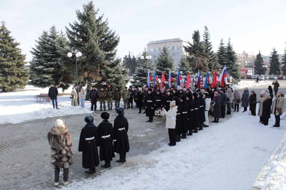 Сергей Козенко: В Краснодоне состоялся митинг в честь освобождения города от немецко-фашистских захватчиков