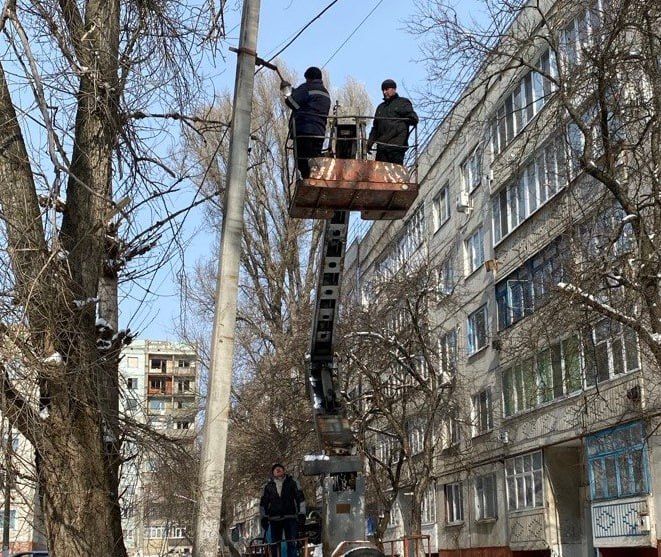 В Суходольске обновляют наружное освещение