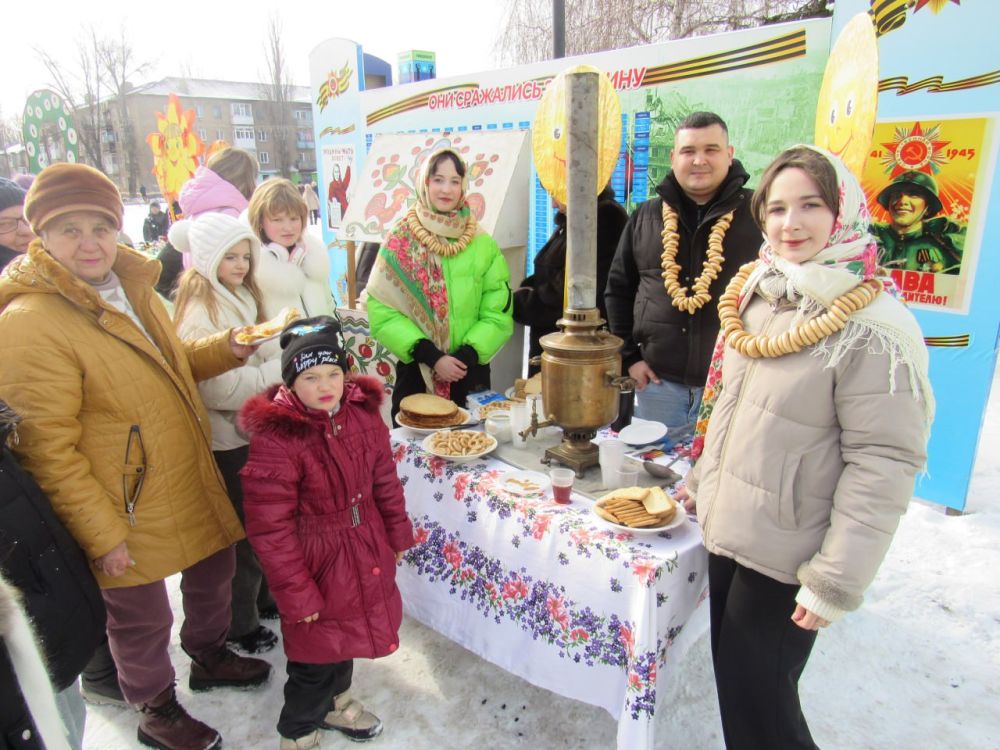 Народным гуляньем встречали весну в Суходольске