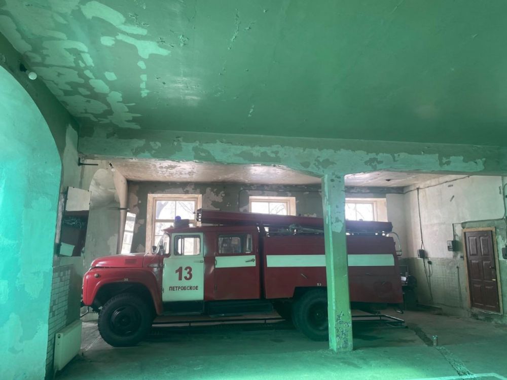 Специалисты из Башкортостана проведут капитальный ремонт в пожарно-спасательной части города Петровское