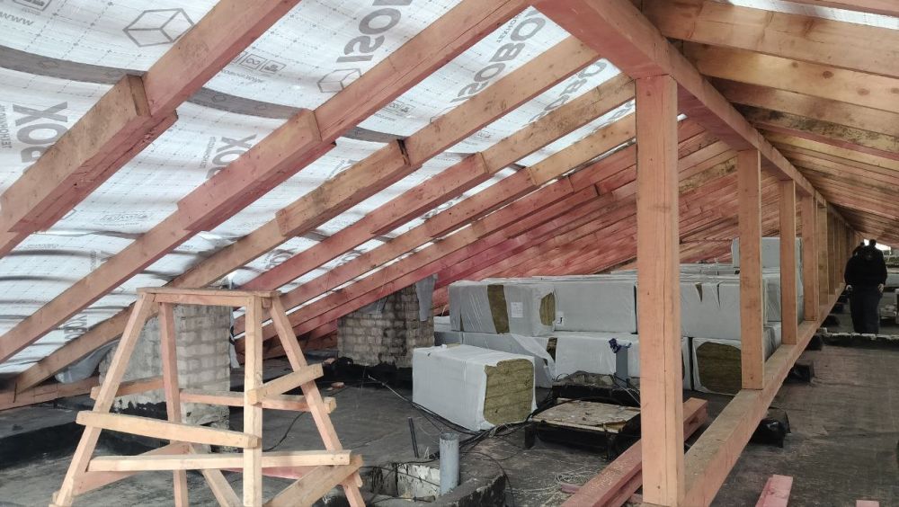 В Суходольске Краснодонского района стартовал капремонт кровель 5 многоэтажек