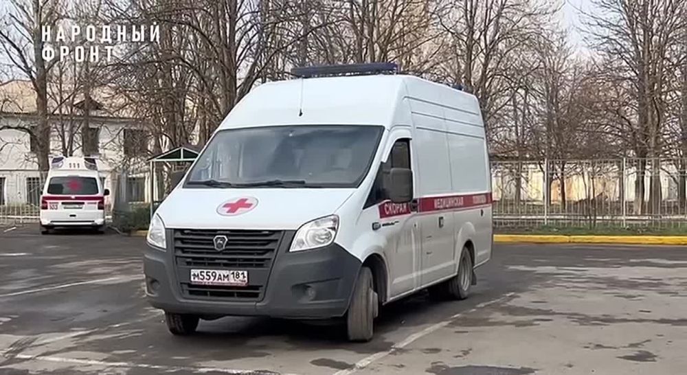 Скорая помощь под Сватово попала под обстрел вражеского дрона