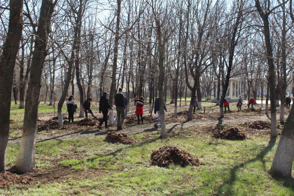 Сергей Козенко: В Краснодоне прошел массовый субботник, который собрал множество неравнодушных жителей, готовых внести свой вклад в благоустройство родного города