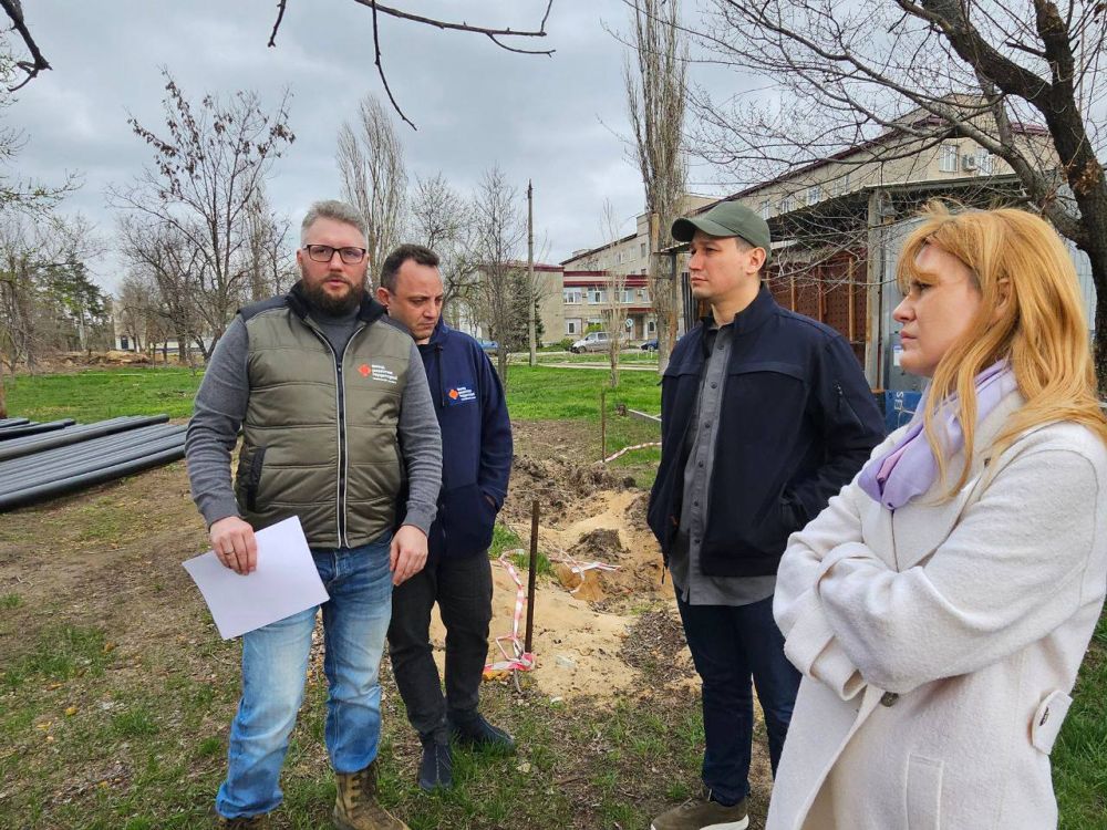 Замминистра строительства и ЖКХ РФ Алмаз Хусаинов осмотрел восстановление инфраструктуры Луганской Народной Республики