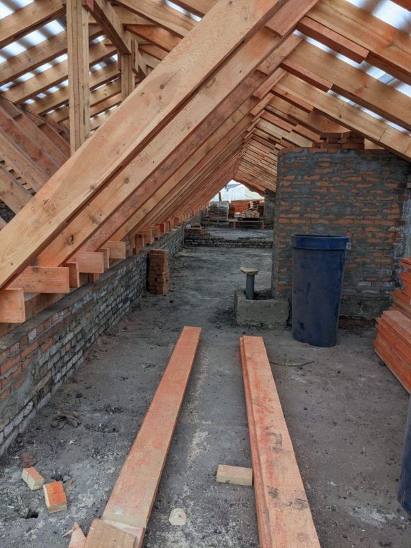 Сергей Козенко: В городе Краснодоне продолжаются работы по ремонту кровель в МКД