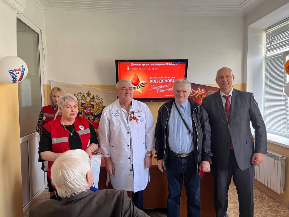 Приказом Министерства здравоохранения РФ ещё 59 жителей Республики удостоены нагрудного знака «Почетный донор России»