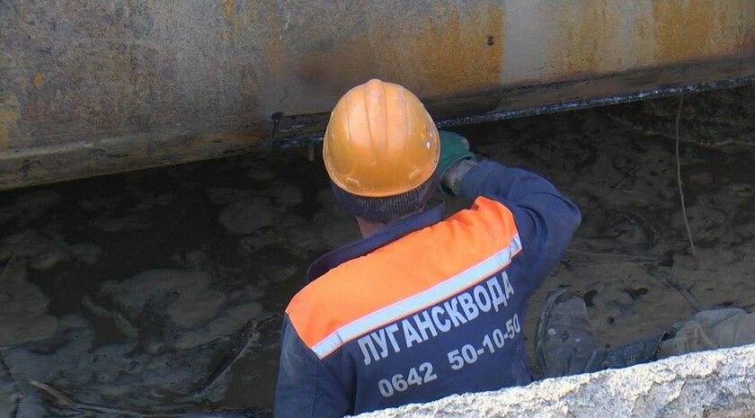 Лугансквода 22 апреля из-за ремонта приостановит подачу воды по Новосветловскому водоводу